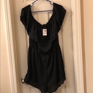 Off shoulder romper